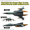 Be Forever Yamato: Rebel 3199 - Mecha Coll. DX Type-1 Space Combat Attack Aircraft Cosmo Tiger II