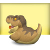 Figurine TUBBZ Mini T-Rex dans boîte baignoire Jurassic Park
