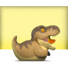 Canard cosplay Mini T-Rex Jurassic Park