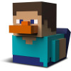 TUBBZ Steve Minecraft canard PVC 9 cm First Edition