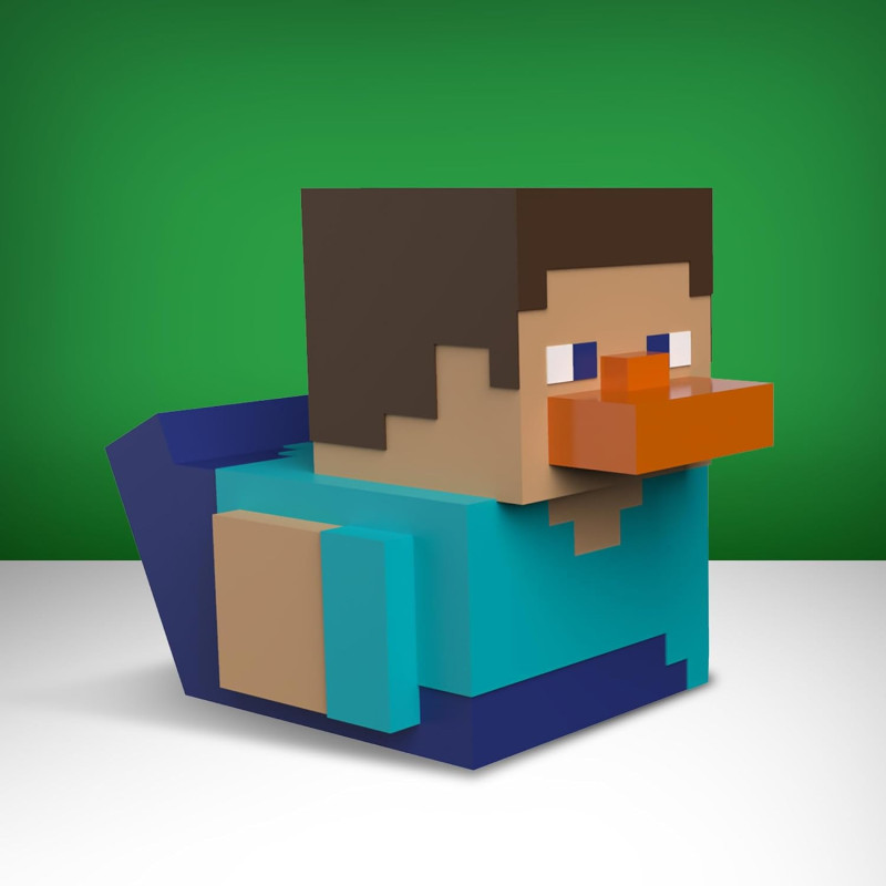 TUBBZ collectible duck Steve First Edition Minecraft