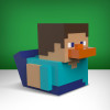 TUBBZ collectible duck Steve First Edition Minecraft