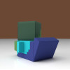 Figurine TUBBZ Zombie dans boîte baignoire Minecraft