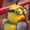 Canard cosplay Kevin avec pistolet à pet TUBBZ 9 cm