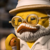 TUBBZ collectible duck Dr. John Hammond