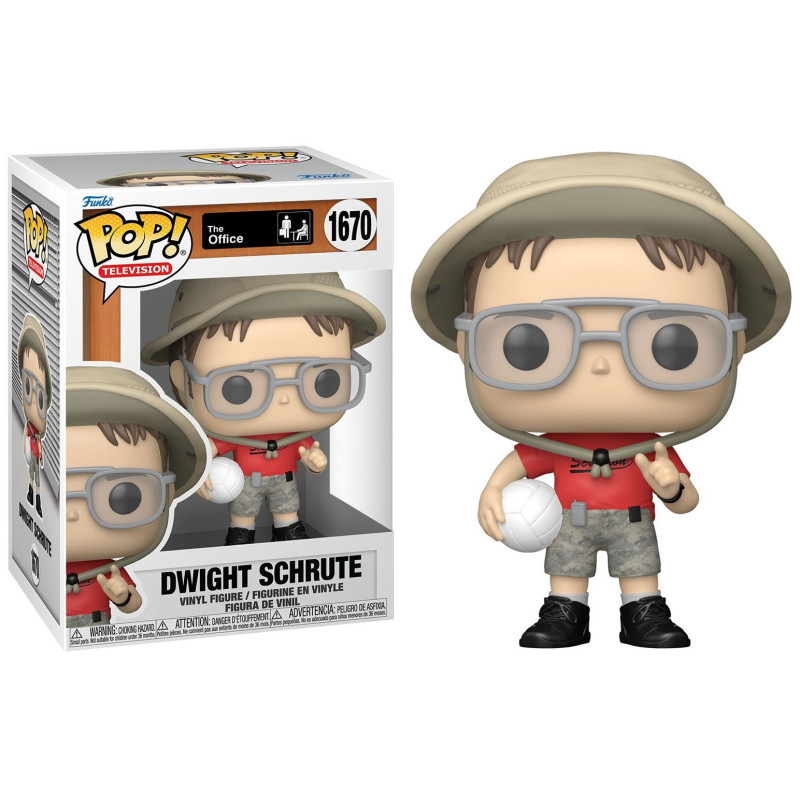 The Office- Pop! - Dwight Schrute with Volleyball n°1670