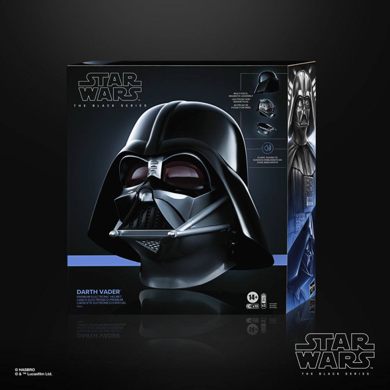 Star Wars : Obi-Wan Kenobi - Black Series - Réplique Casque électronique Darth Vader