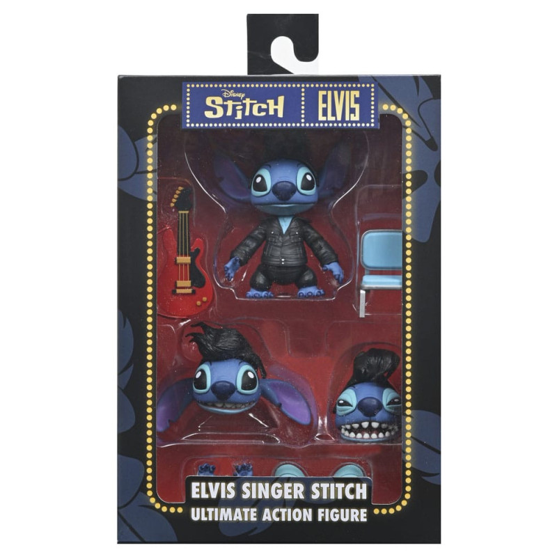 MARS 2026 : Disney : Lilo & Stitch - Figurine Ultimate Singer Elvis Stitch 7 cm