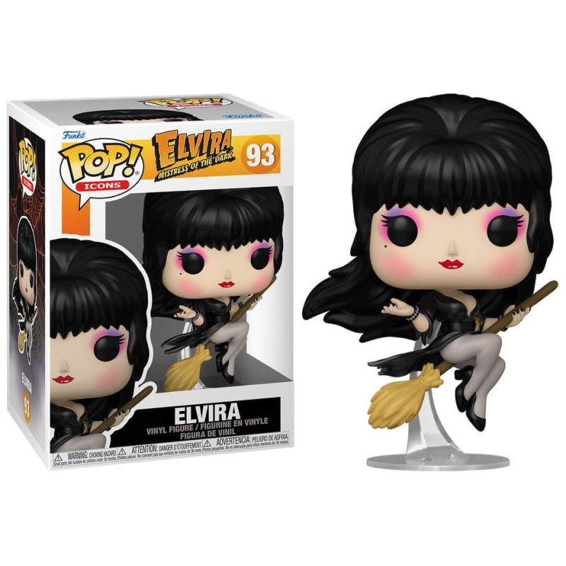Elvira - Pop! Icons - Elvira Broom n°93
