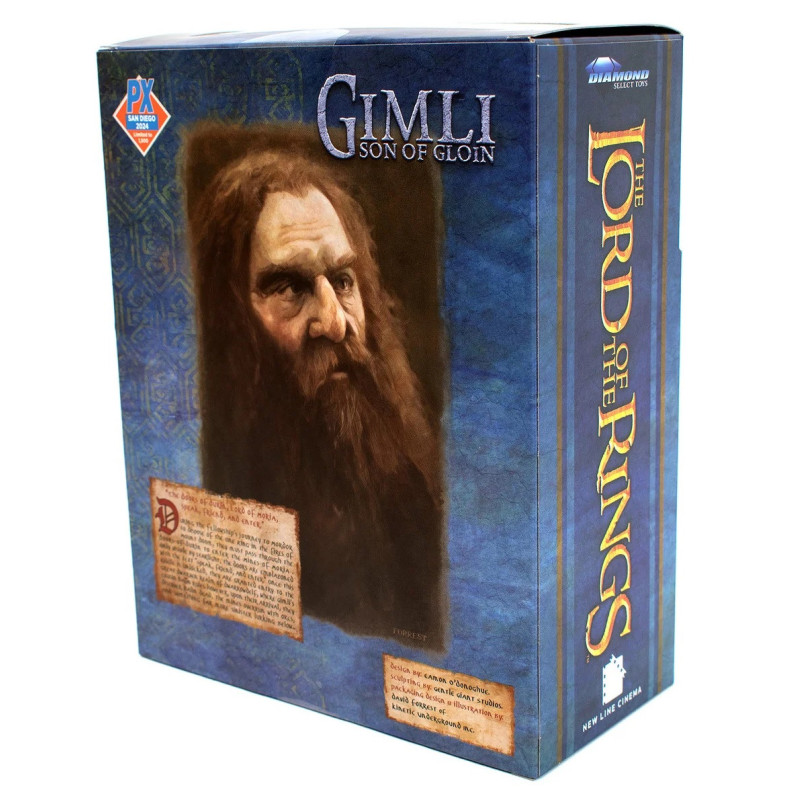 Figurine Gimli 12 cm SDCC – Lord of the Rings Diamond Select