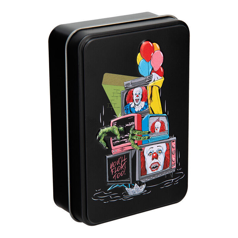 IT (1990) - Jeu de cartes en boîte métallique Pennywise