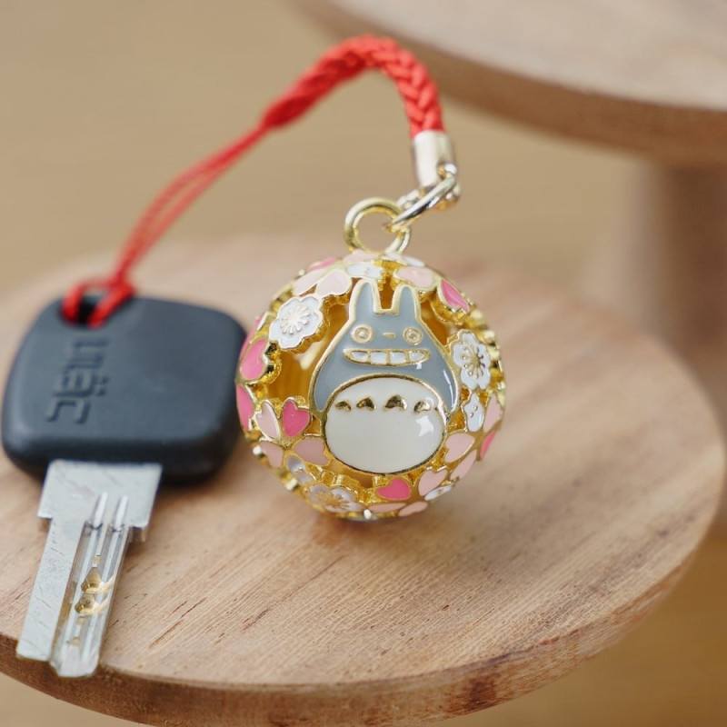 Mon Voisin Totoro - Strap clochette dorée Totoro Sakura