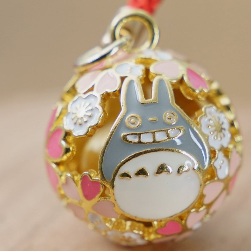 Mon Voisin Totoro - Strap clochette dorée Totoro Sakura