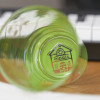 gobelet verre floral feuille d'or Ghibli