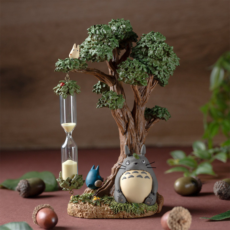 Mon Voisin Totoro - Statue diorama sablier Camphrier & Totoros