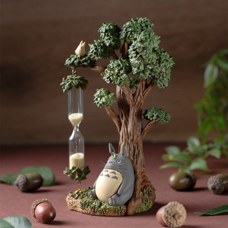 Mon Voisin Totoro - Statue diorama sablier Camphrier & Totoros