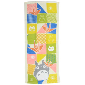 Mon voisin Totoro - Serviette torchon Origamis 34 x 80 cm