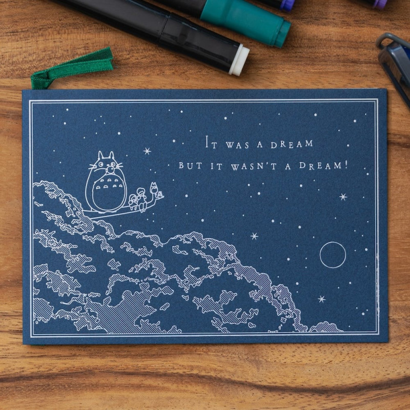 Mon Voisin Totoro - Carte de voeux Ciel Nocturne