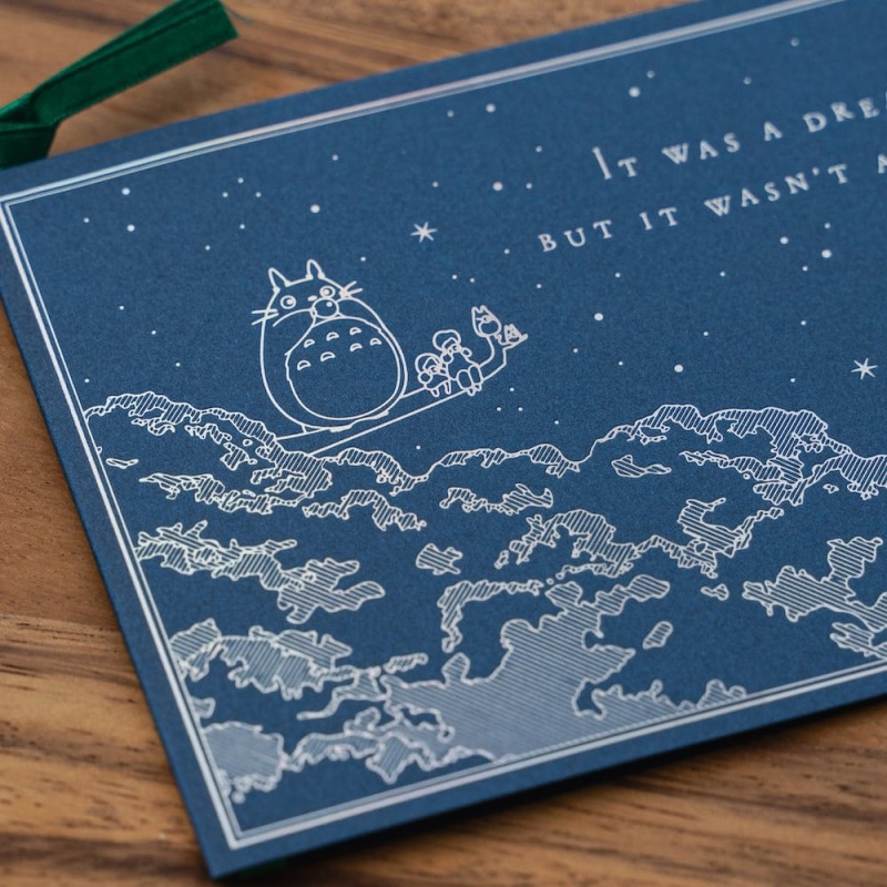 Mon Voisin Totoro - Carte de voeux Ciel Nocturne