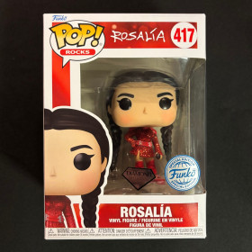 Pop! Rocks - Rosalía n°417 Diamond Glitter BOITE ABIMEE