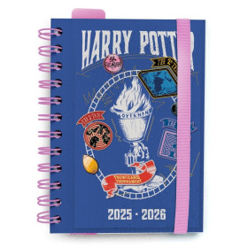 Harry Potter - Agenda scolaire 2025/2026 Journalier sur 11 mois