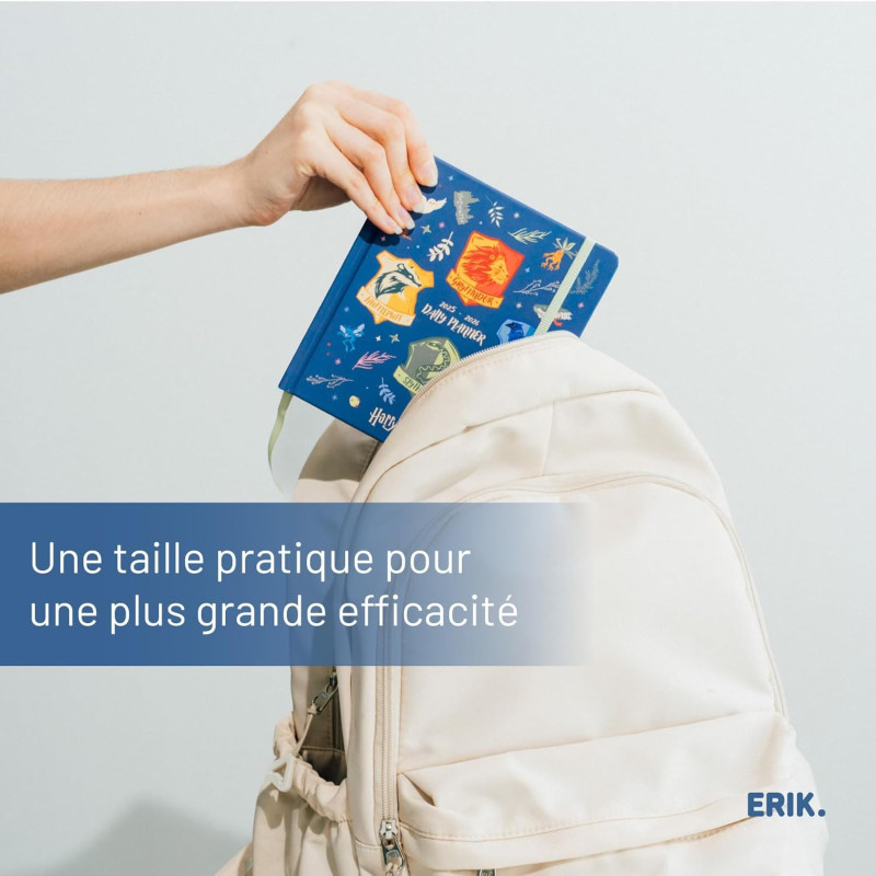 Harry Potter - Agenda scolaire 2025/2026 Journalier 11 mois relié