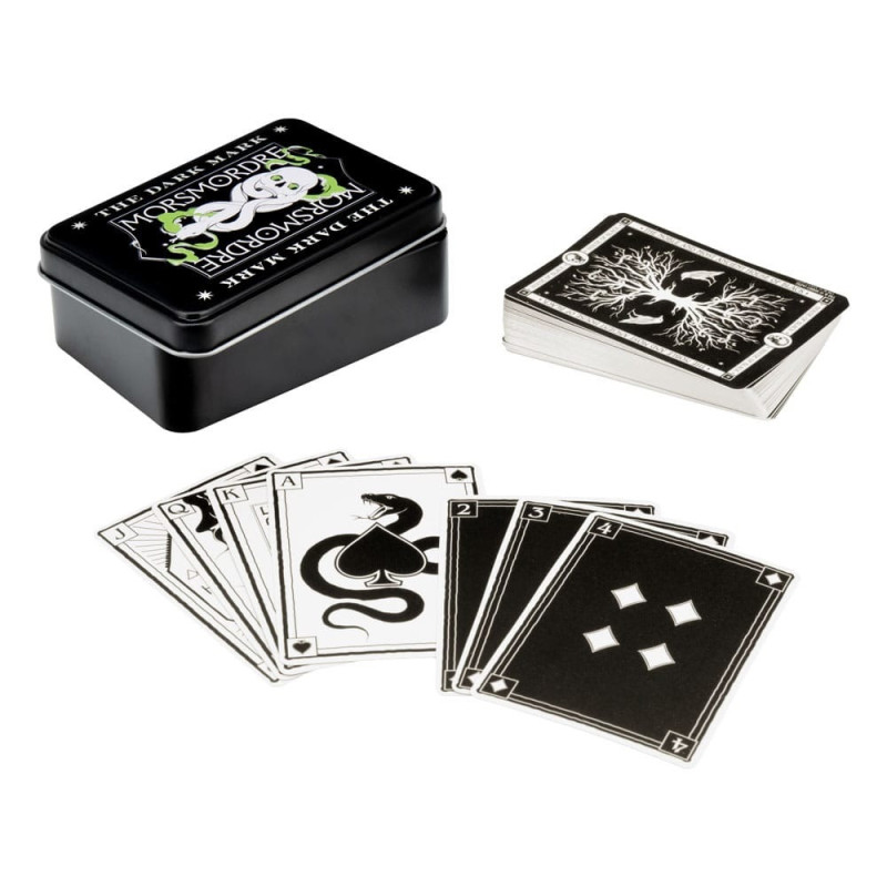 Harry Potter - Jeu de cartes Dark Arts en boîte métallique