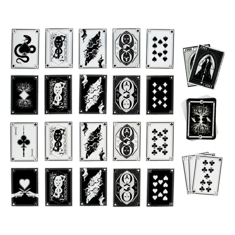 Harry Potter - Jeu de cartes Dark Arts en boîte métallique