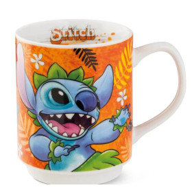 Disney : Lilo & Stitch -  Mug orange Stitch