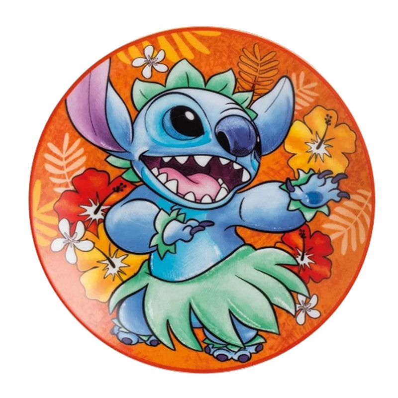 Disney : Lilo & Stitch - Set de 2 assiettes orange Stitch