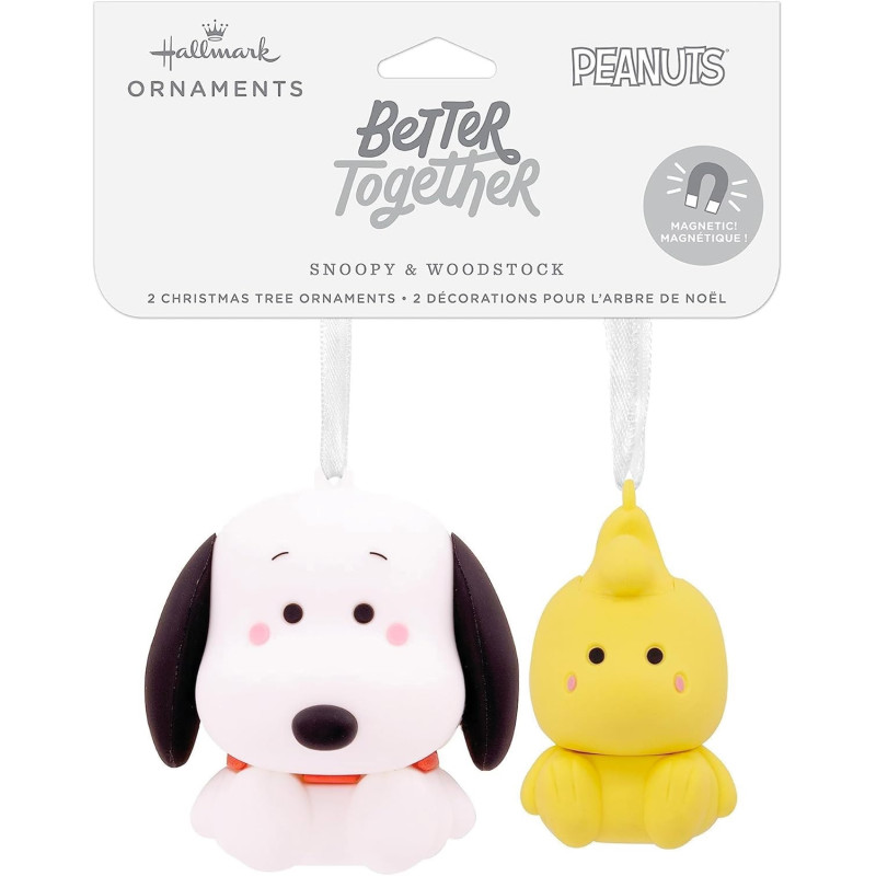 Ornement Hallmark Snoopy & Emilio Magnétique – Peanuts