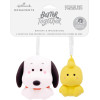 Ornement Hallmark Snoopy & Emilio Magnétique – Peanuts
