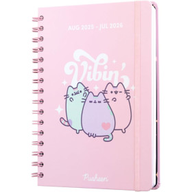 Pusheen - Agenda scolaire 2025/2026 A5 12 mois semainier