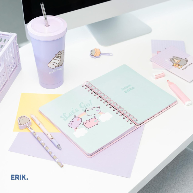 Pusheen - Agenda scolaire 2025/2026 A5 12 mois semainier