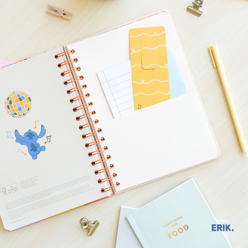 Disney : Lilo & Stitch - Agenda scolaire 2025/2026 A5 12 mois semainier