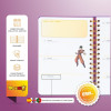 Dragon Ball Z - Agenda scolaire 2025/2026 A5 12 mois semainier