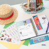 One Piece - Agenda scolaire 2025/2026 A5 12 mois semainier