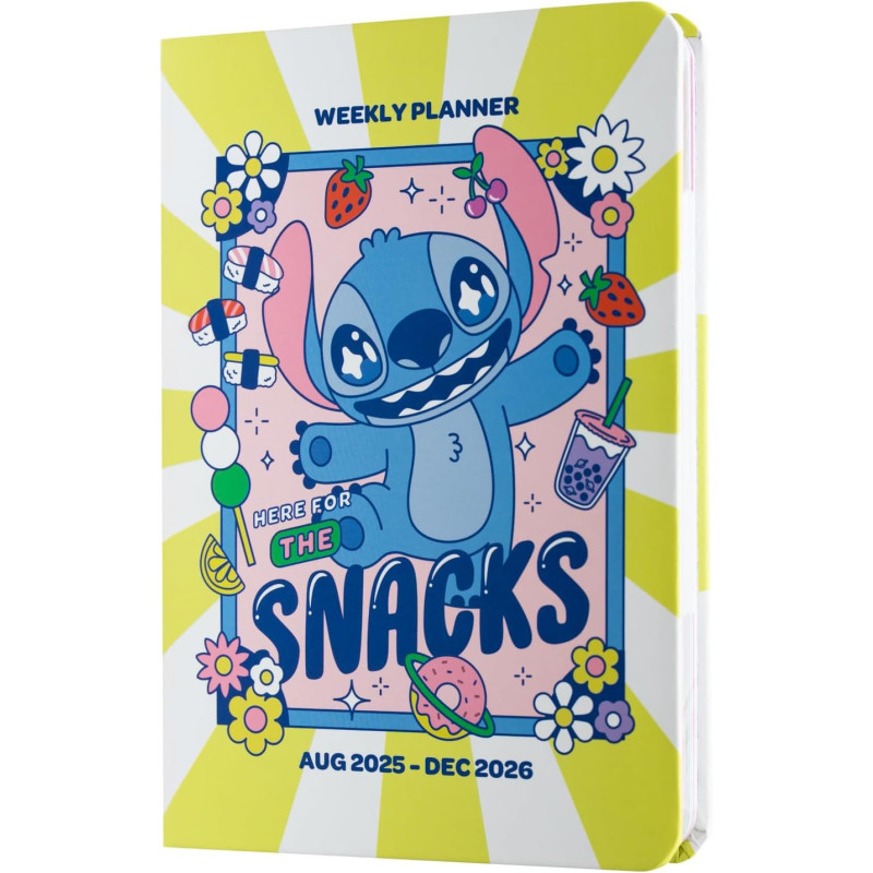 Disney : Lilo & Stitch - Agenda scolaire 2025/2026 pocket 17 mois semainier