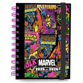Marvel - Agenda scolaire 2025/2026 11 mois