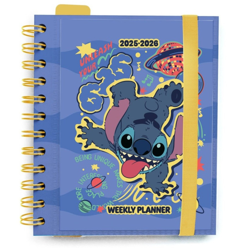 Disney : Lilo & Stitch - Agenda scolaire 2025/2026 11 mois