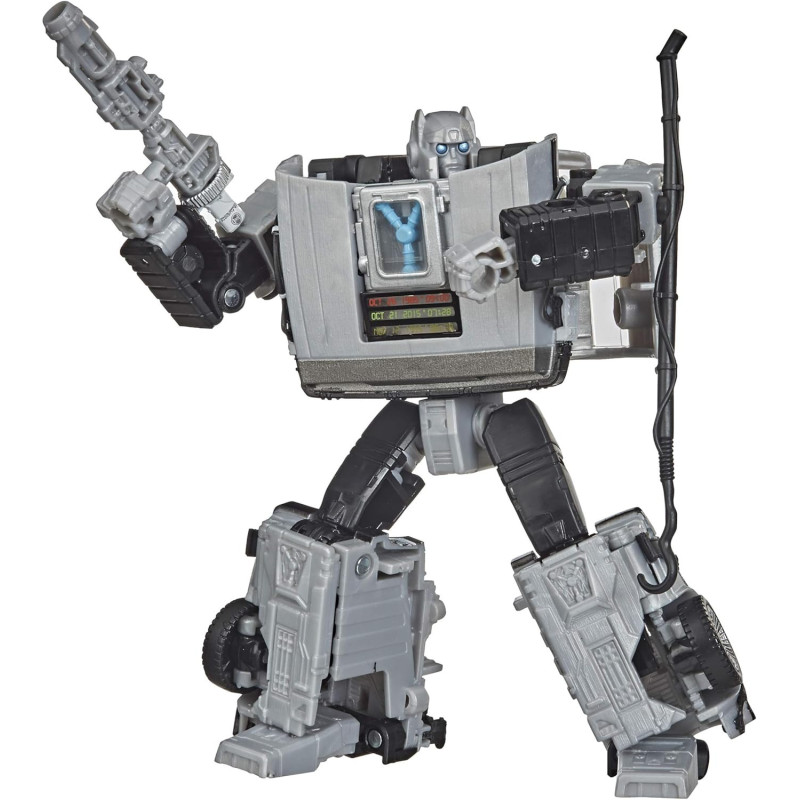 DÉCEMBRE 2025 : Transformers x Back To The Future - Figurine Gigawatt figurine Delorean 14 cm