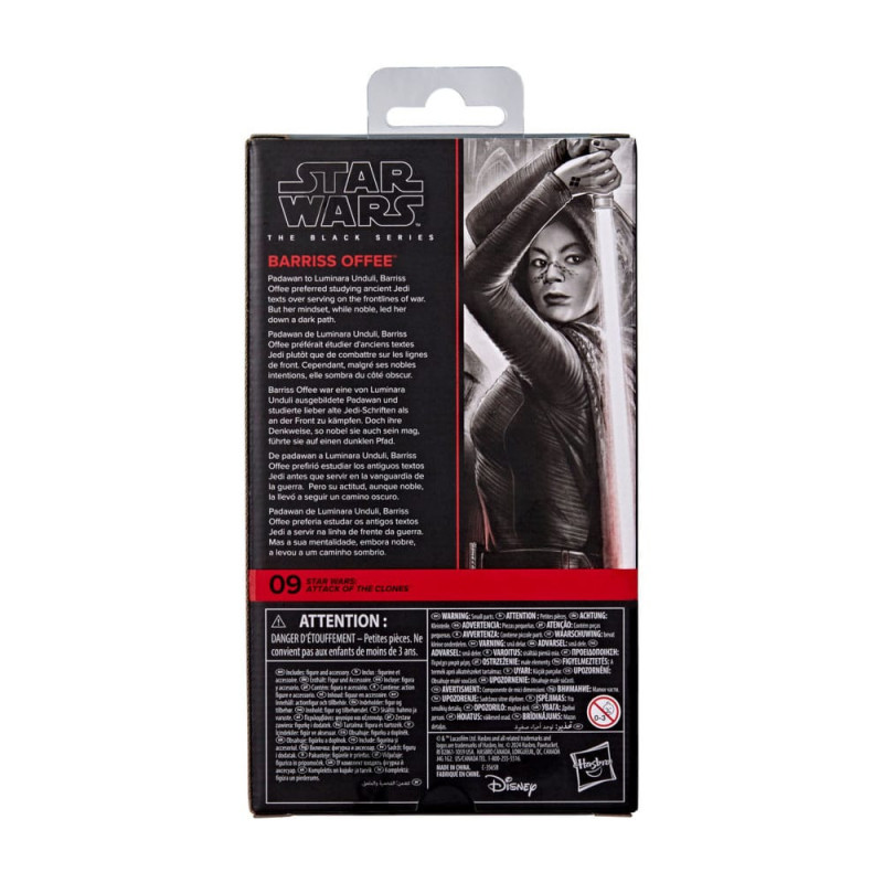 DÉCEMBRE 2025 : Star Wars : Episode II - Black Series - Figurine Barriss Offee 15 cm
