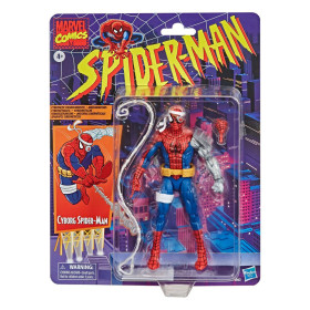Marvel Legends - Retro Collection - Figurine Cyborg Spider-Man 15 cm