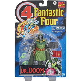 Marvel Legends - Retro Collection Fantastic Four - Figurine Dr. Doom 15 cm