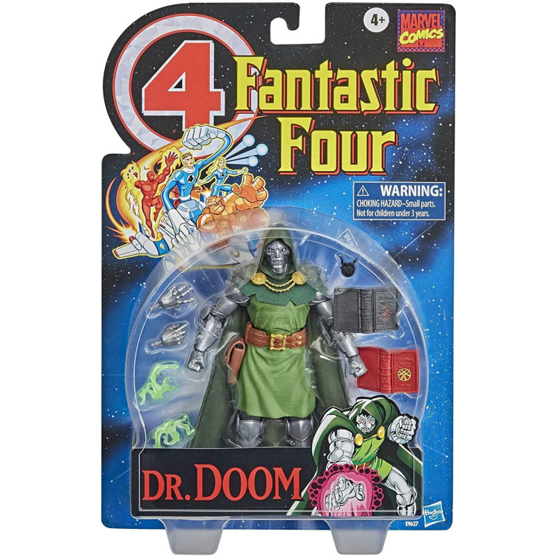 Marvel Legends - Retro Collection Fantastic Four - Figurine Dr. Doom 15 cm
