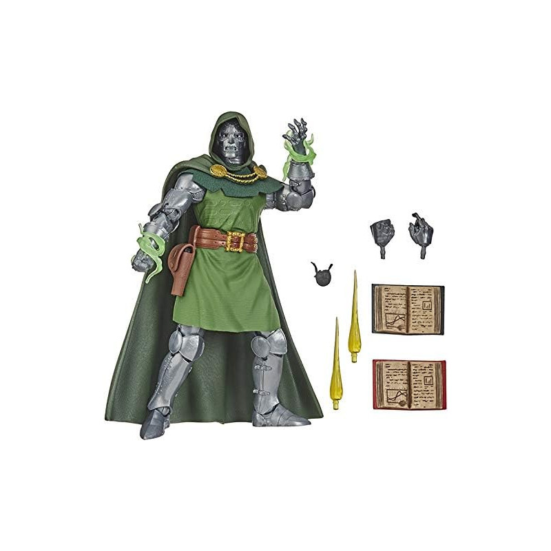 OCTOBRE 2025 : Marvel Legends - Retro Collection Fantastic Four - Figurine Dr. Doom 15 cm