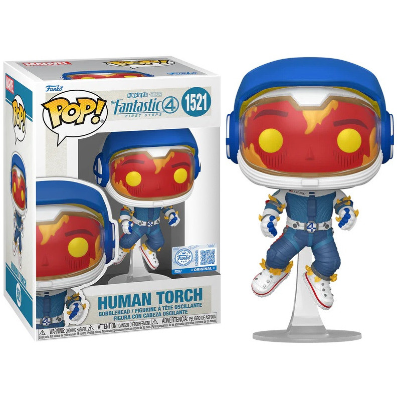 Marvel : Fantastic Four - Pop! - Astronaut Human Torch n°1521