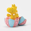 FIN 2025 : Peanuts - Traditions - Figurine mini Woodstock Popping Out of an Easter Egg