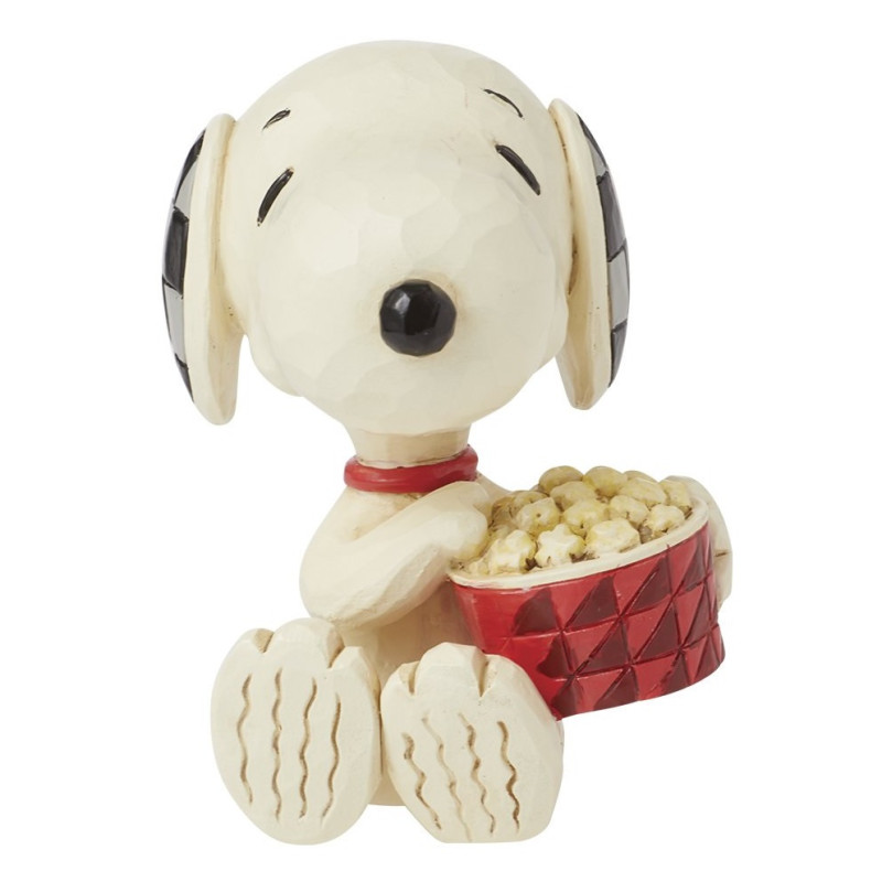Peanuts - Traditions - Figurine mini Snoopy Popcorn
