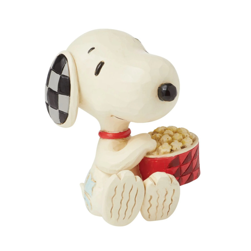 FIN 2025 : Peanuts - Traditions - Figurine mini Snoopy Popcorn
